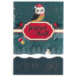 CARTE VOEUX JOYEUX NOEL / BONNE ANNEE FRANCAIS