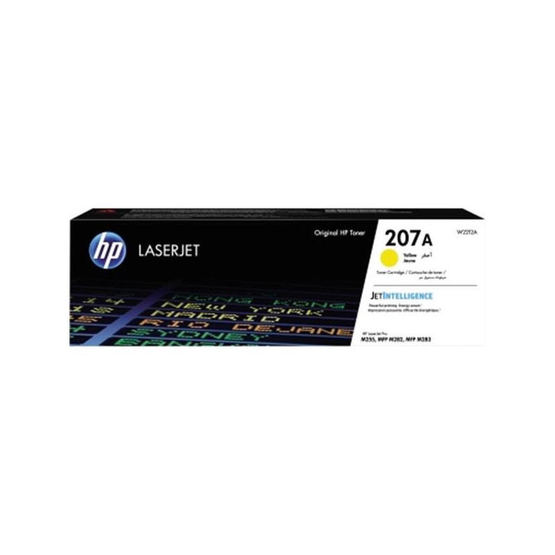 CARTOUCHE IMP. HP 207A LJ PRO MFP283 JAUNE 1250P.