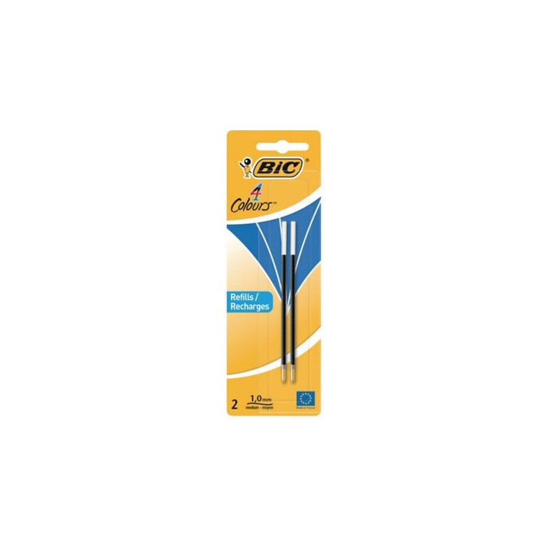 MINE BIC BLEU BIC 4 COULEURS 2PCS BLISTER