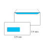ENVEL.ADM. 114X229MM BLANC STRIP FEN.G.(912868)(C6/5)