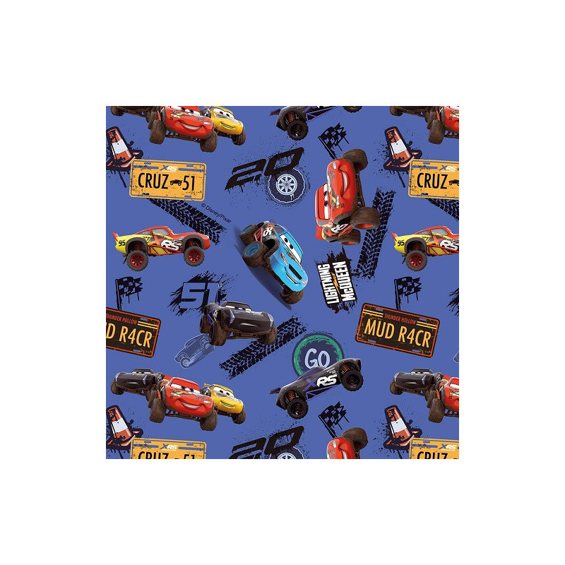 PAPIER CADEAU BSB CARS