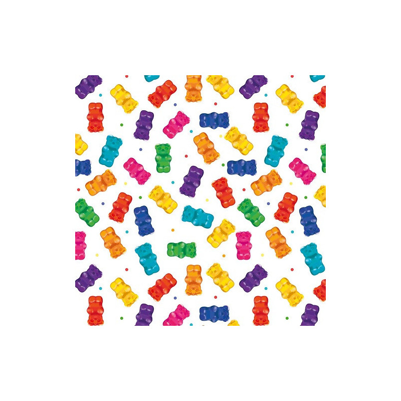 PAPIER CADEAU BSB GUMMY BEAR