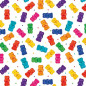 PAPIER CADEAU BSB GUMMY BEAR