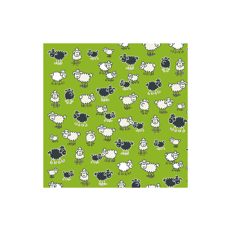 PAPIER CADEAU BSB SHEEP