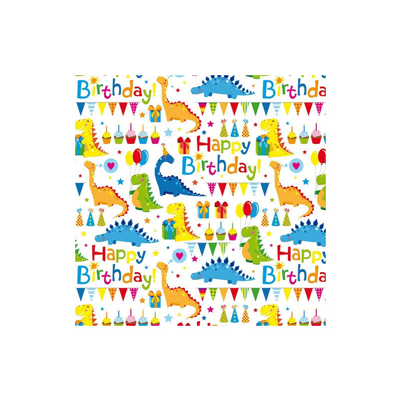 PAPIER CADEAU BSB HAPPY BIRTHDAY