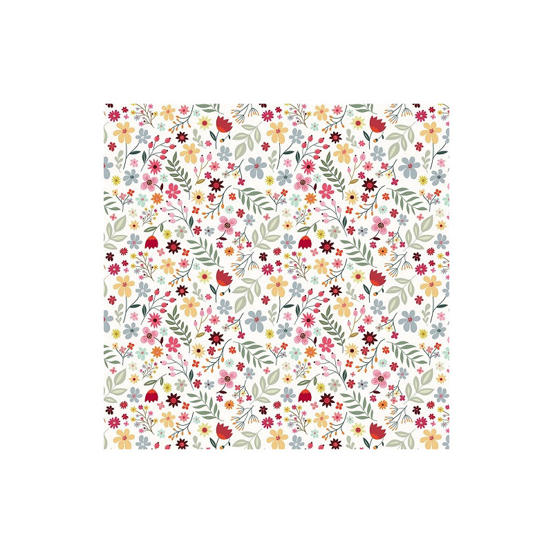 PAPIER CADEAU BSB FLOWERS