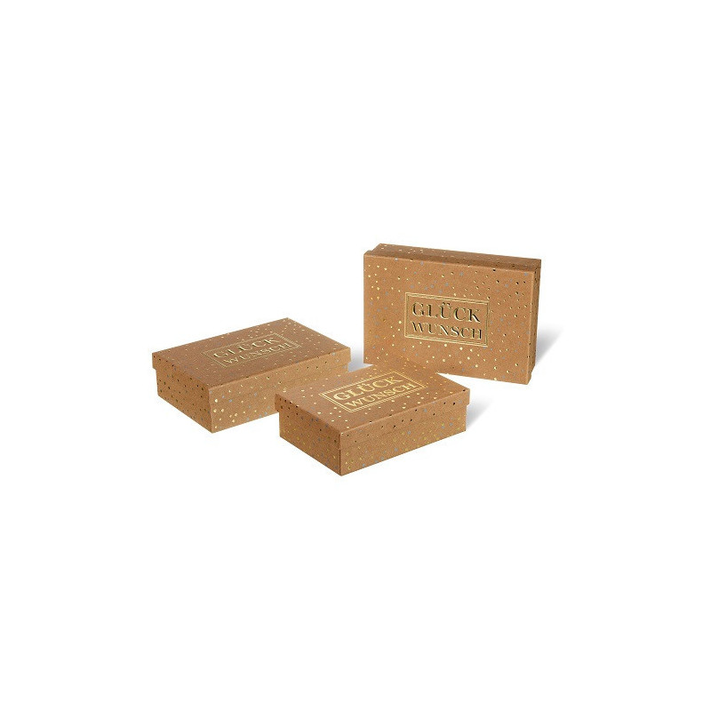 BOITE CADEAU BSB COLLECTION GLUCKWUNSCH 3PCS COMPOSE DE: