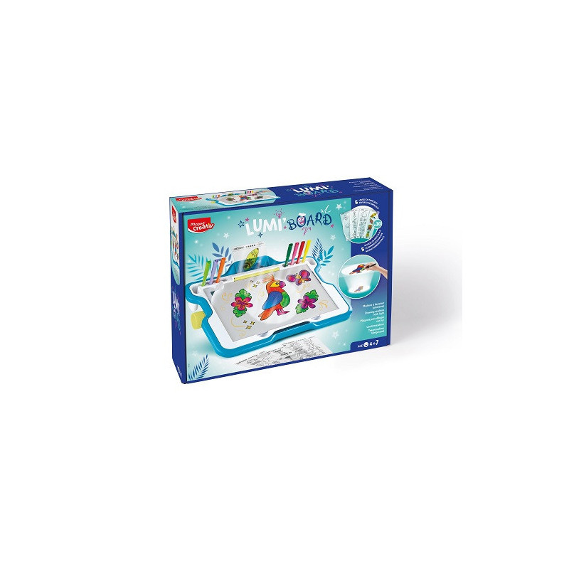 SET COLORIAGE ET BRICOLAGE MAPED +MACHINE LUMINEUX