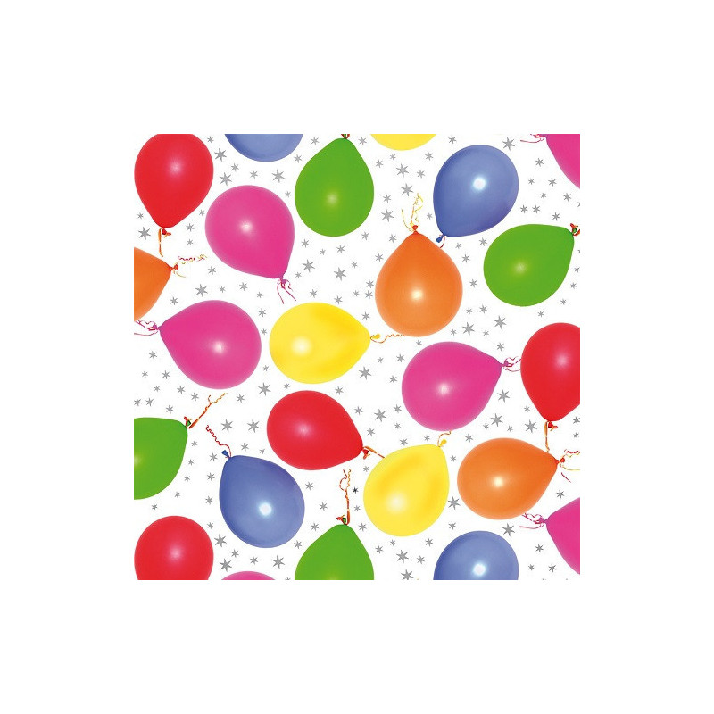 PAPIER CADEAU BSB LUFTBALLONS