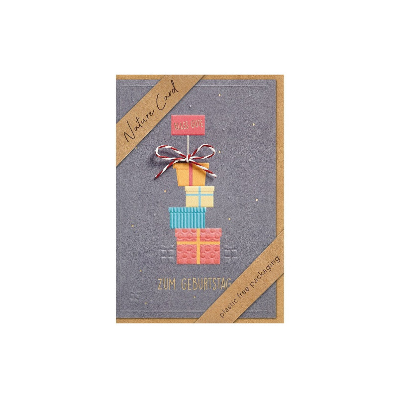 CARTE VOEUX BSB NATURE CARD HAPPY BIRTHDAY