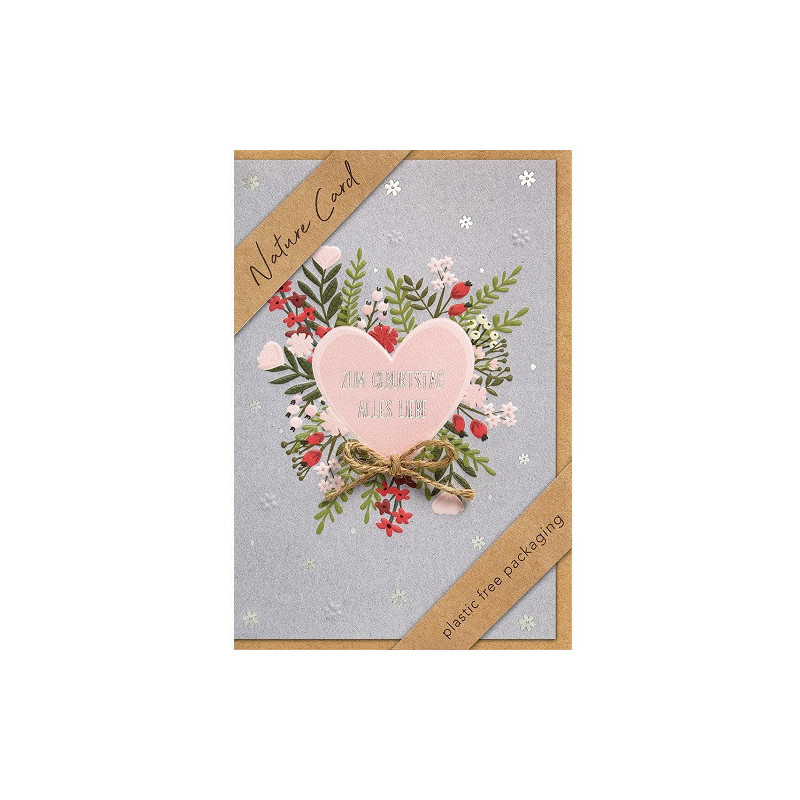 CARTE VOEUX BSB NATURE CARD HAPPY BIRTHDAY