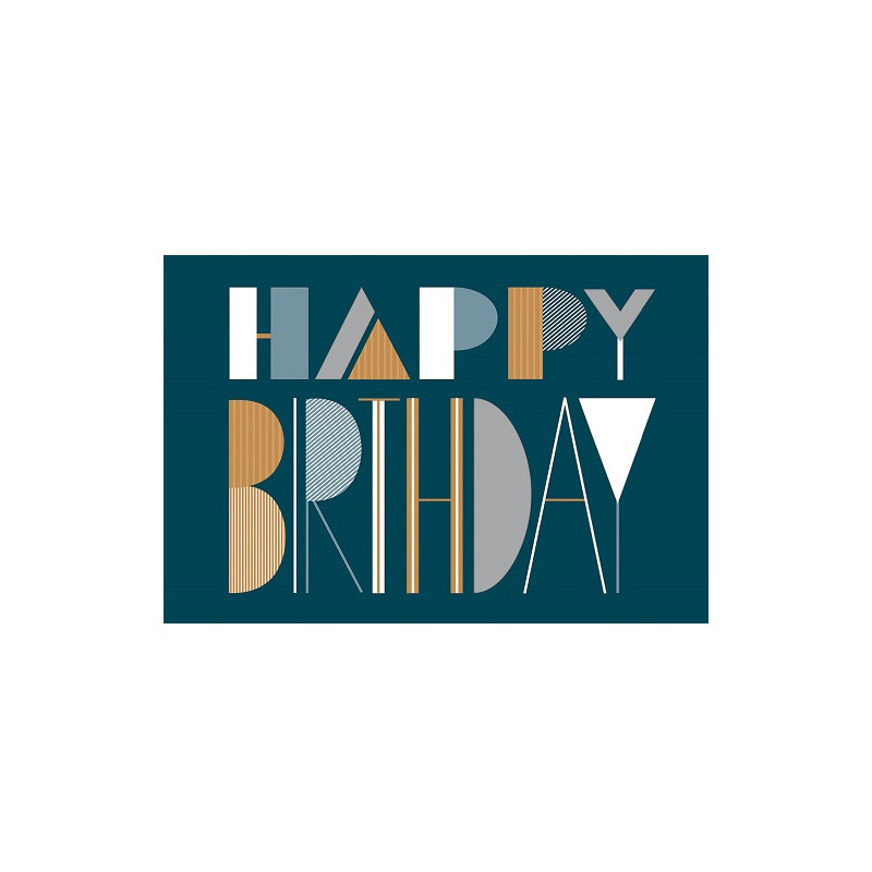 CARTE VOEUX BSB HAPPY BIRTHDAY