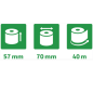 BOBINE 57X70X12MM