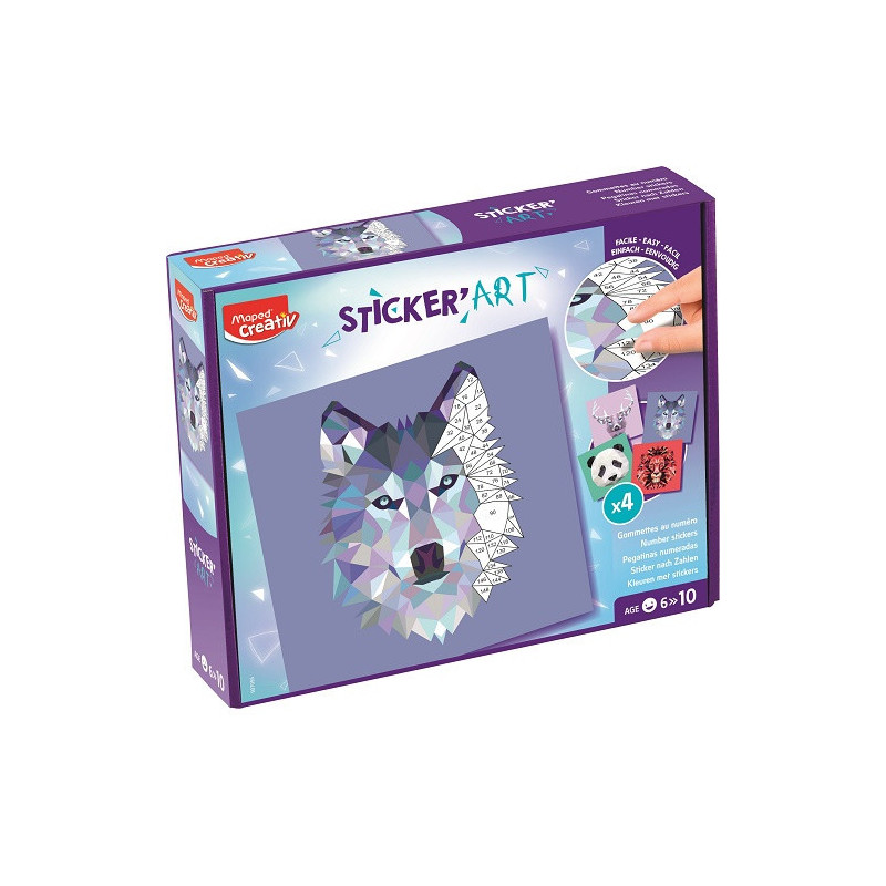 SET COLORIAGE ET BRICOLAGE MAPED