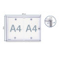 VITRINE MURAL MAUL INTERIEUR 35,1X49X3,1CM