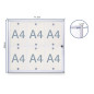 VITRINE MURAL MAUL INTERIEUR 65,1X71X3,1CM