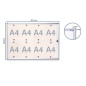 VITRINE MURAL MAUL INTERIEUR 65,1X93X3,1CM