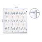 VITRINE MURAL MAUL INTERIEUR 95,1X93X3,1CM