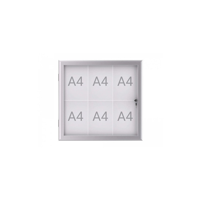 VITRINE MURAL MAUL EXTERIEUR 69,6X73,9X2,8CM