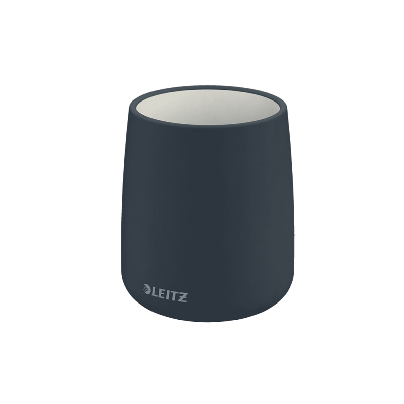 POT A CRAYONS LEITZ COSY GRIS 87X87X108MM