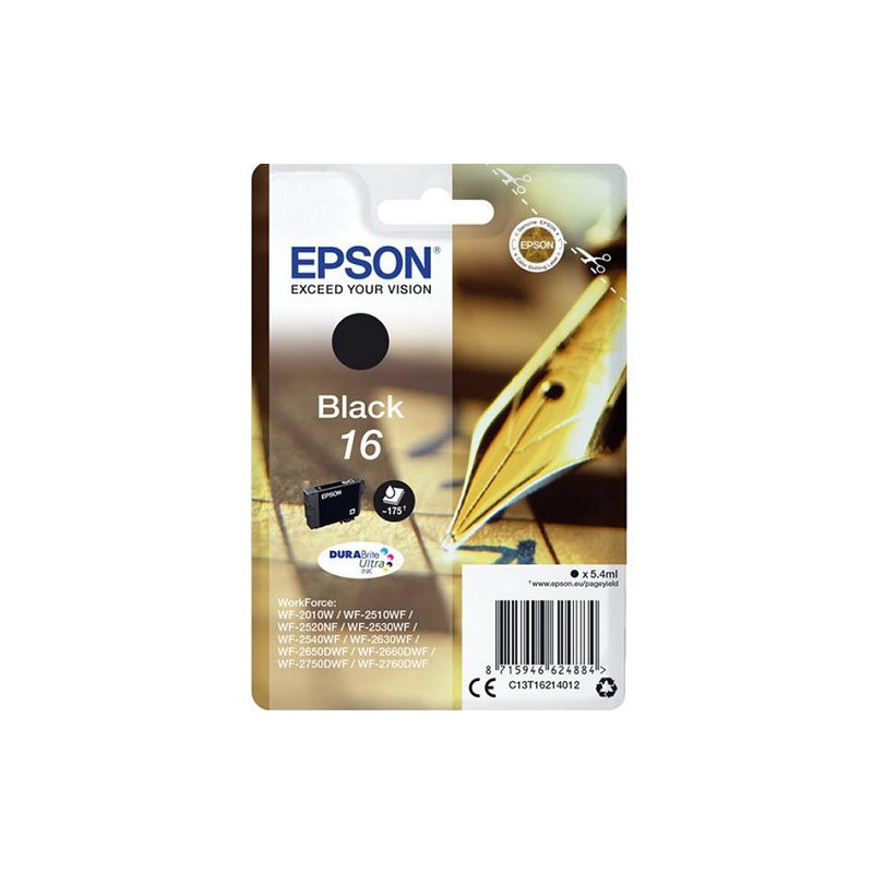 CARTOUCHE IMP. EPSON T16XL NOIR