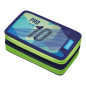 PLUMIER HERLITZ 3 COMP. 31PCS GREEN GOAL (300001449)