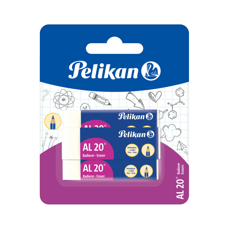 GOMME PELIKAN AL20/3B 3PCS BLISTER (100401576)
