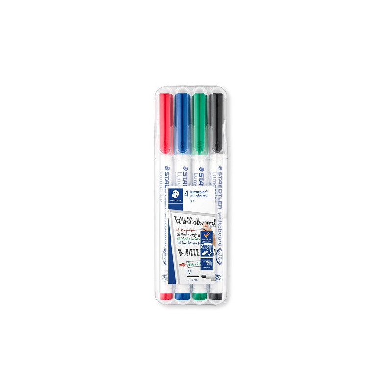 MARQUEUR TABL.BL. STAEDTLER 4PCS