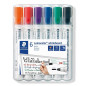MARQUEUR TABL.BL. STAEDTLER 6PCS