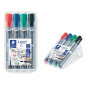 MARQUEUR FLIPCHART STAEDTLER 4PCS 2MM POINTE RONDE