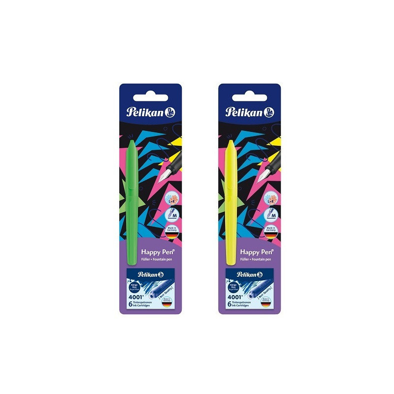 PLUME PELIKAN HAPPY PEN ASS BLISTER (300009809)