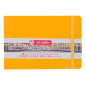 CARNET DE CROQUIS 21X14,8CM JAUNE DORÉ