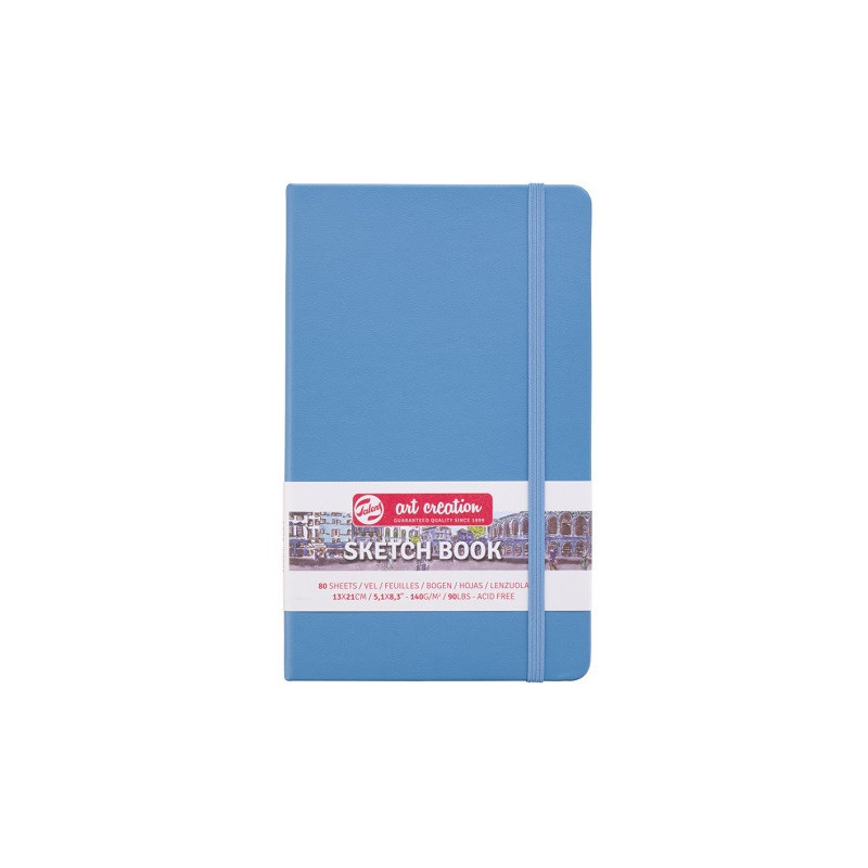 CARNET DE CROQUIS 13X21CM BLEU LAC