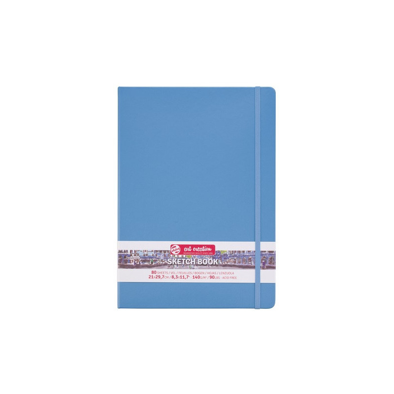 CARNET DE CROQUIS 21X29,7CM BLEU LAC