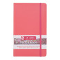 CARNET DE CROQUIS 13X21CM ROUGE CORAIL
