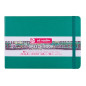 CARNET DE CROQUIS 21X14,8CM VERT FORÊT