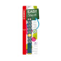 CRAYON NOIR STABILO EASYGRA. HB 2PCS GAUCH. PETROL BLISTER