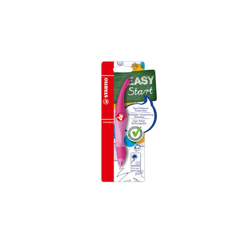 ROLLER STABILO EASYORIGINAL DROIT. ROSE CLAIR / ROSE BLISTER