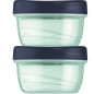 POTS A SAUCE FAMILLE 2PCS