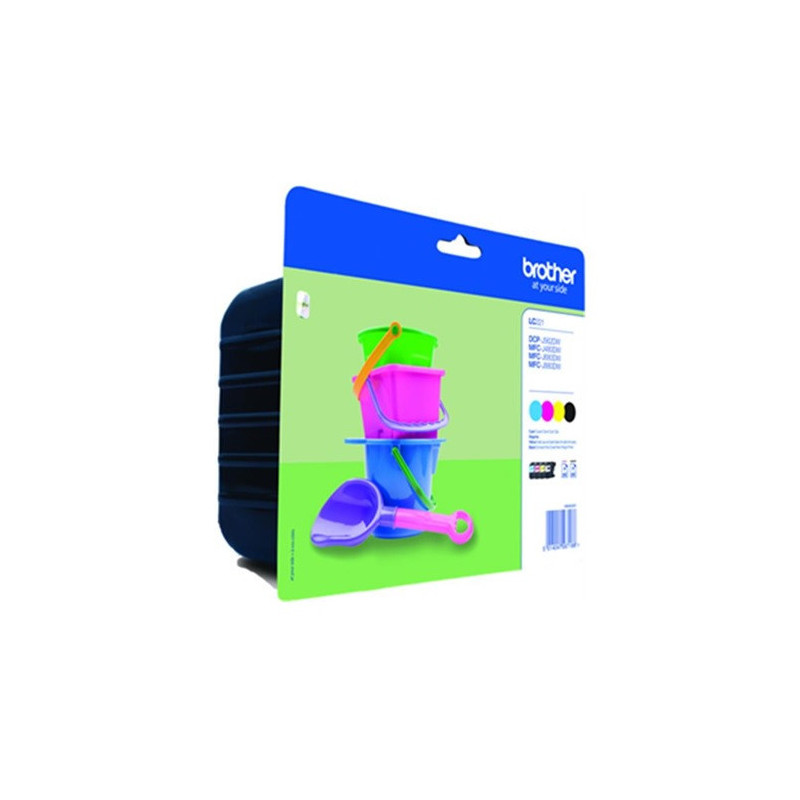 CARTOUCHE IMP. BROTHER LC221 MULTIPACK 4PCS