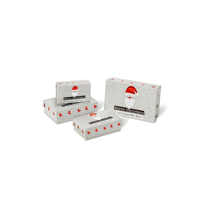 BOITE CADEAU BSB NOEL COOL SANTA 4PCS COMPOSE DE: