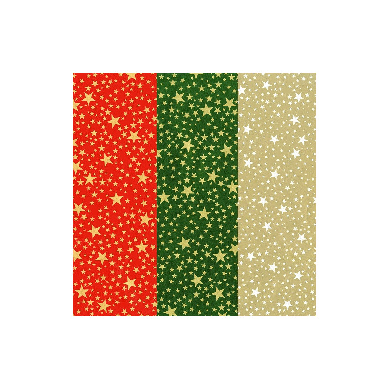 PAPIER CADEAU NOEL BSB ASS.