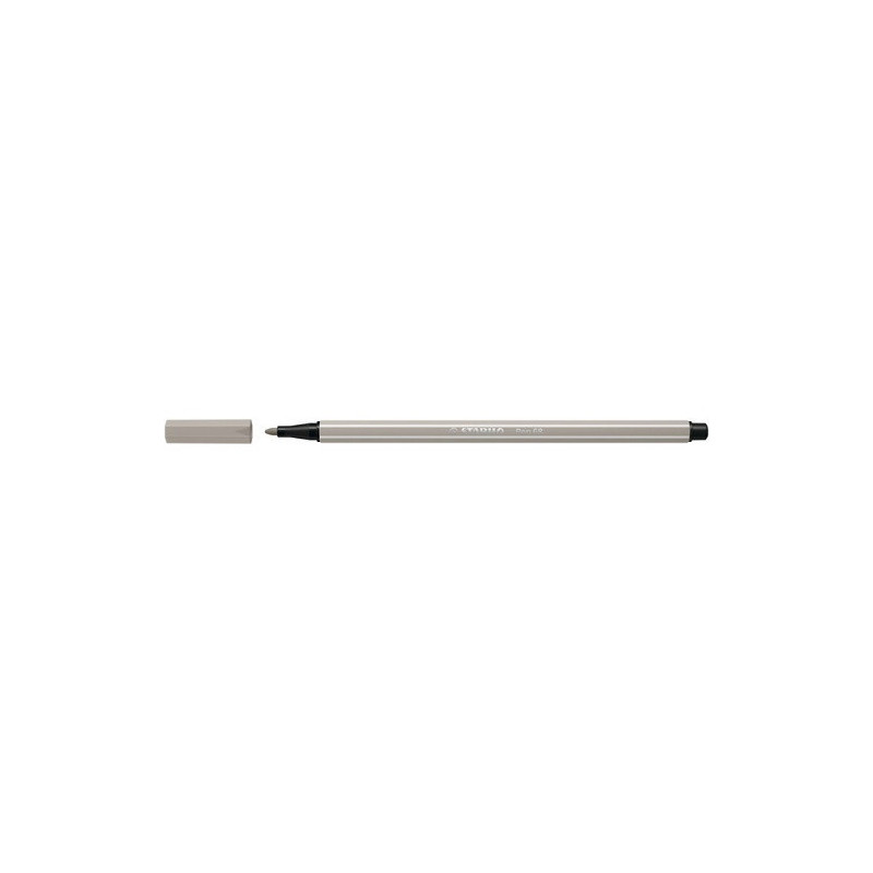 FEUTRE ECO.STABILO PEN GRIS CHAUD