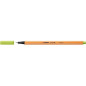 FINELINER STABILO POINT VERT CITRON