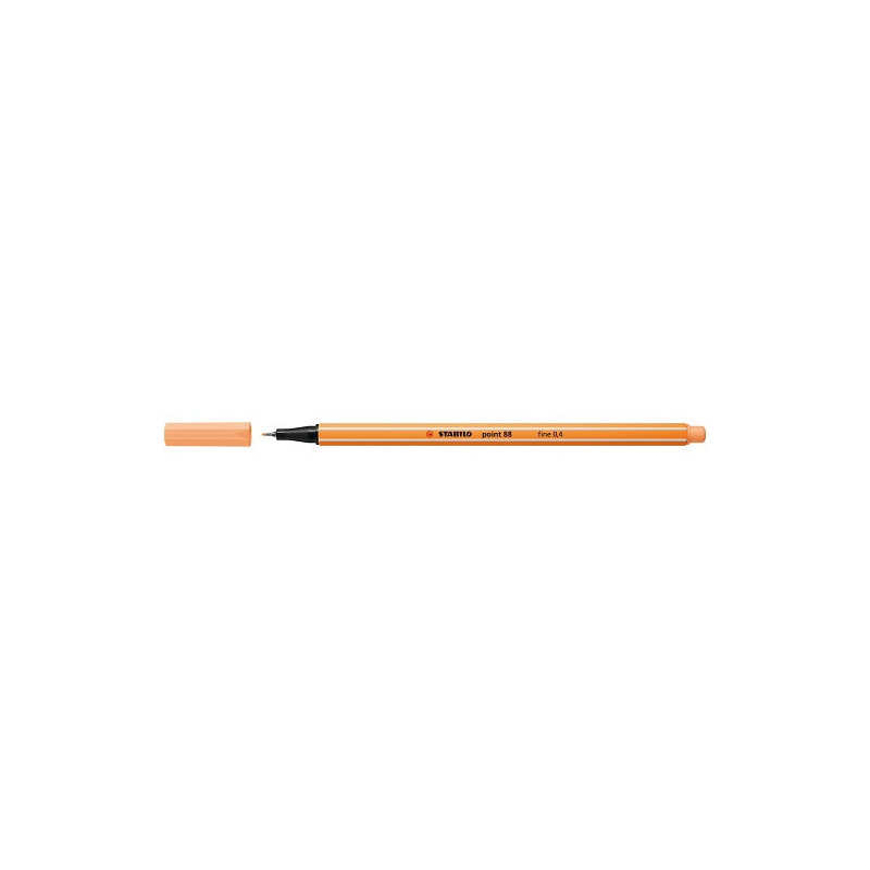 FINELINER STABILO POINT ORANGE PASTEL
