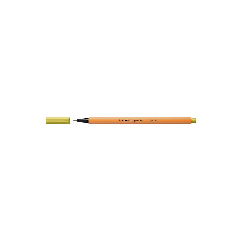 FINELINER STABILO POINT MOUTARDE