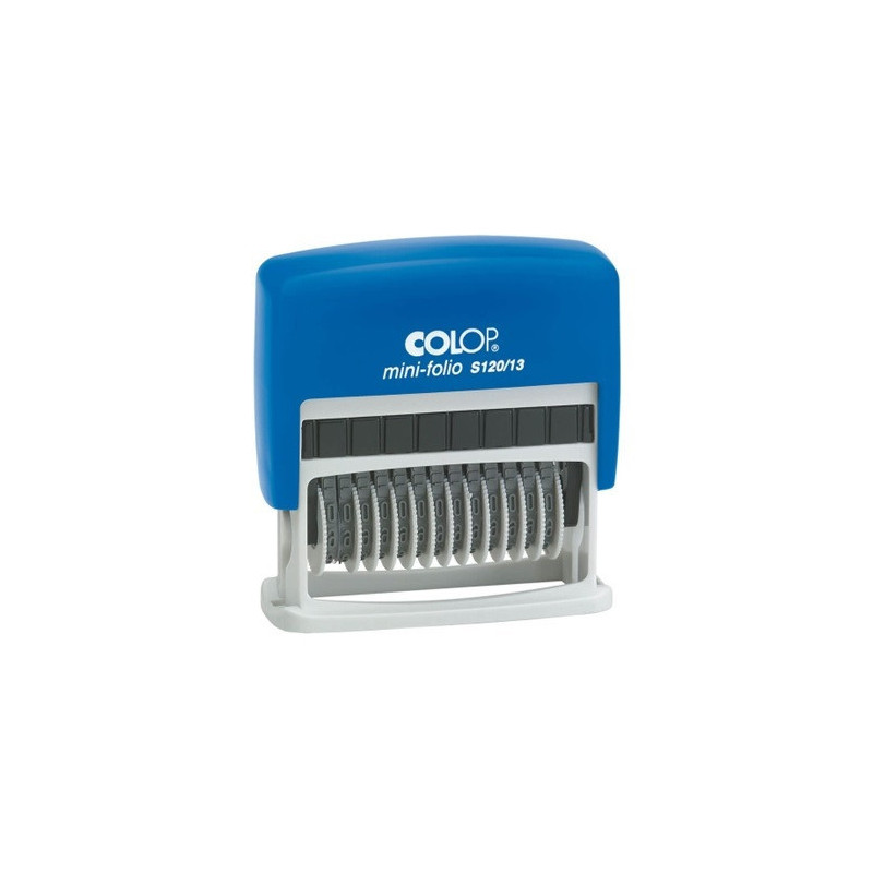 TAMPON COLOP PRINTER S120 NUMEROT. 13 CHIFFRES 4MM