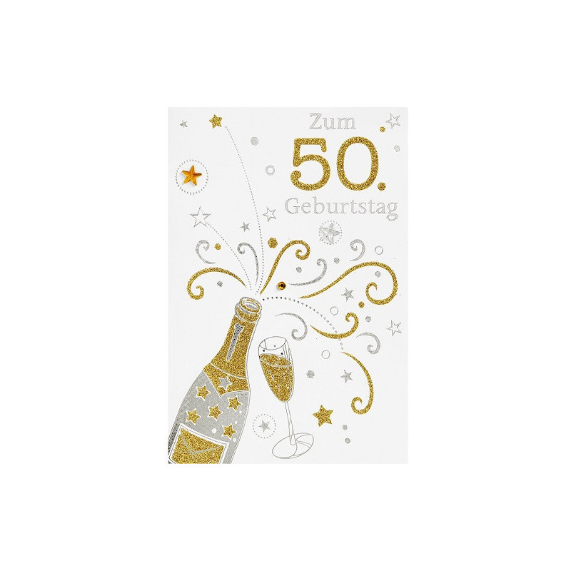CARTE VOEUX BSB HAPPY BIRTHDAY 50