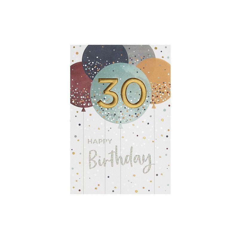 CARTE VOEUX BSB HAPPY BIRTHDAY 30