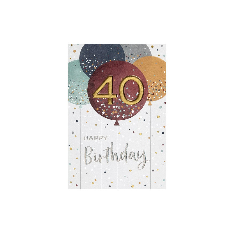 CARTE VOEUX BSB HAPPY BIRTHDAY 40